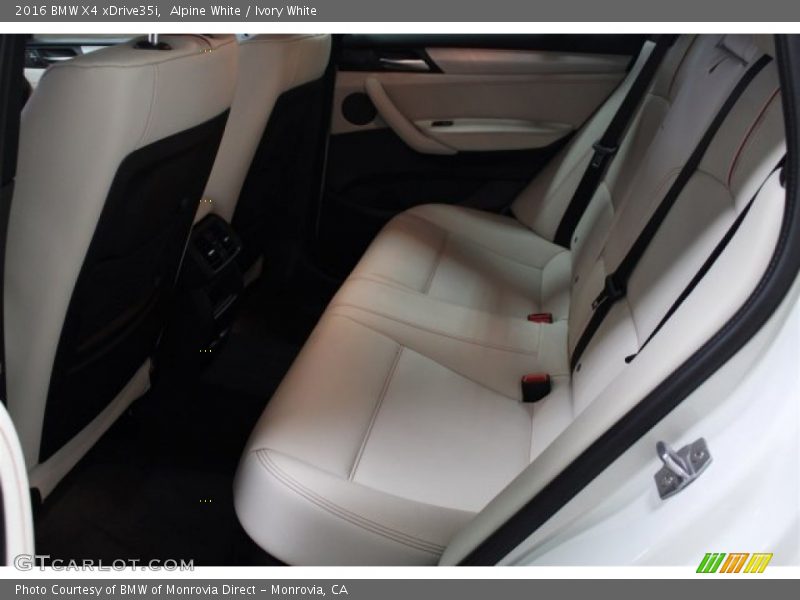 Alpine White / Ivory White 2016 BMW X4 xDrive35i