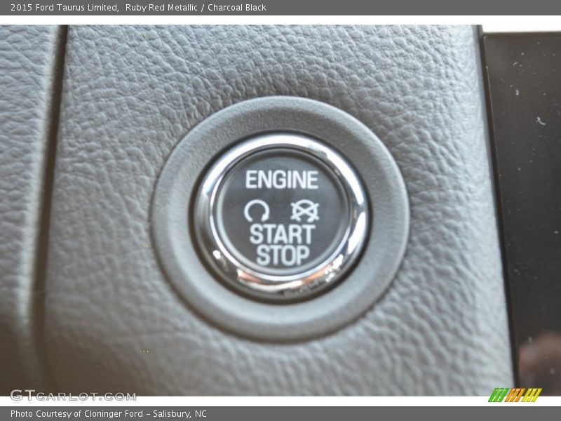 Ruby Red Metallic / Charcoal Black 2015 Ford Taurus Limited
