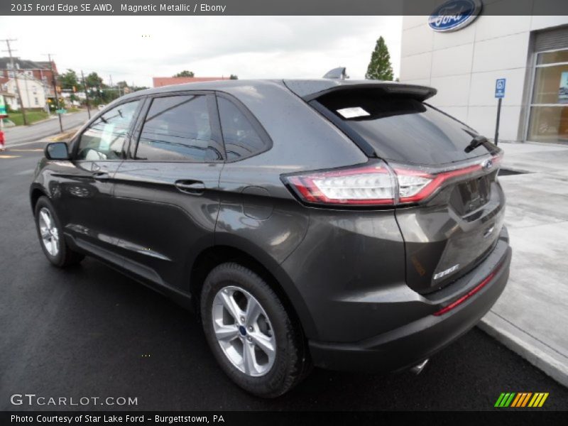 Magnetic Metallic / Ebony 2015 Ford Edge SE AWD