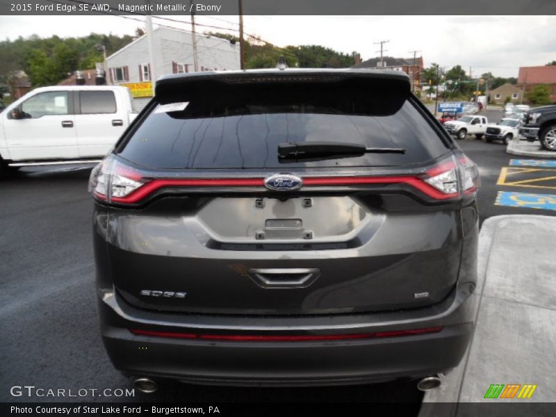 Magnetic Metallic / Ebony 2015 Ford Edge SE AWD