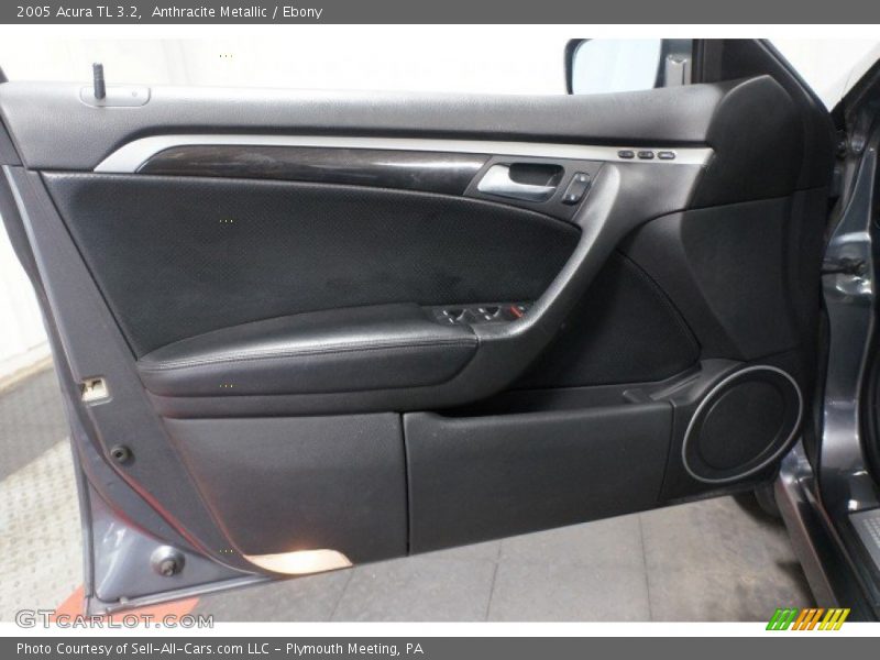 Anthracite Metallic / Ebony 2005 Acura TL 3.2