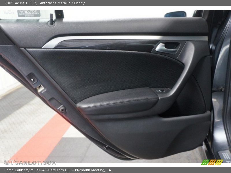 Anthracite Metallic / Ebony 2005 Acura TL 3.2
