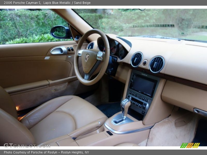 Lapis Blue Metallic / Sand Beige 2006 Porsche Cayman S