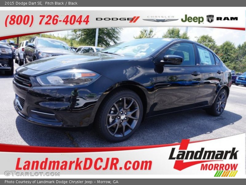 Pitch Black / Black 2015 Dodge Dart SE