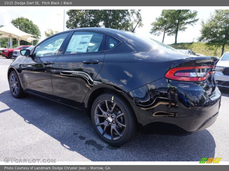 Pitch Black / Black 2015 Dodge Dart SE