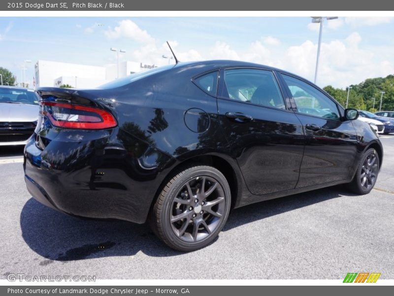 Pitch Black / Black 2015 Dodge Dart SE