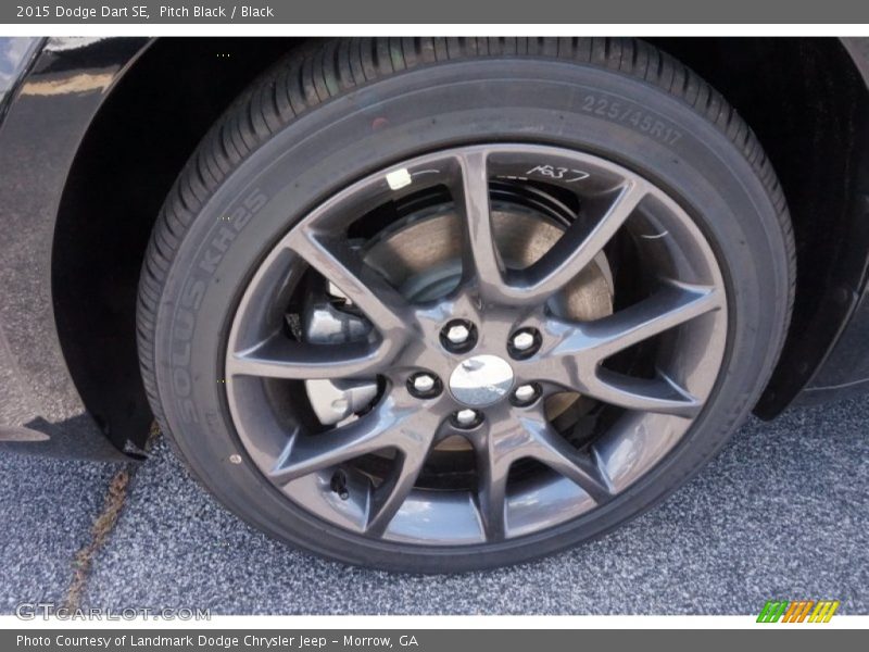 Pitch Black / Black 2015 Dodge Dart SE