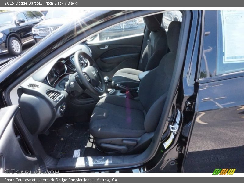 Pitch Black / Black 2015 Dodge Dart SE