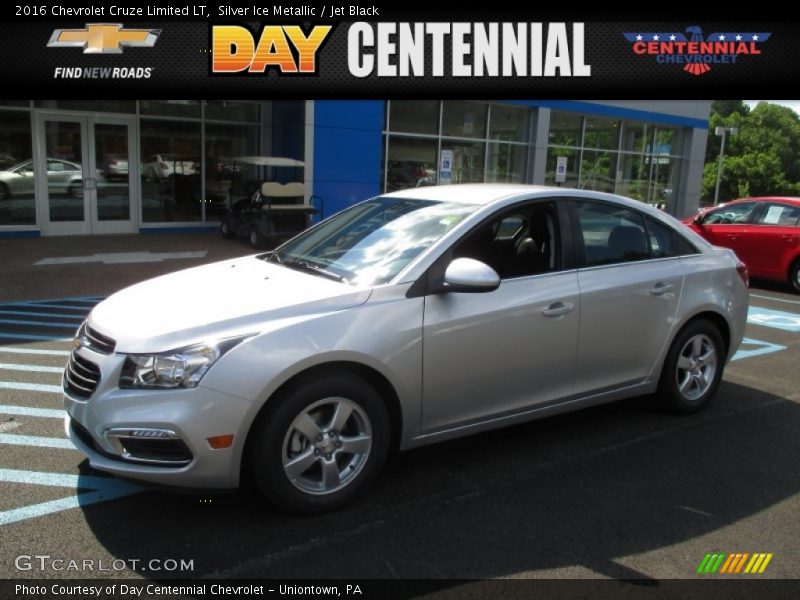 Silver Ice Metallic / Jet Black 2016 Chevrolet Cruze Limited LT