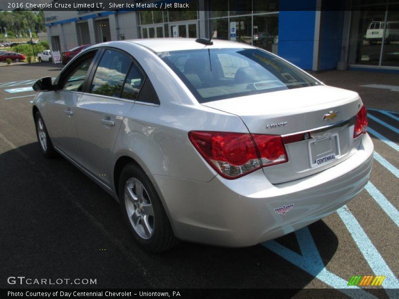 Silver Ice Metallic / Jet Black 2016 Chevrolet Cruze Limited LT