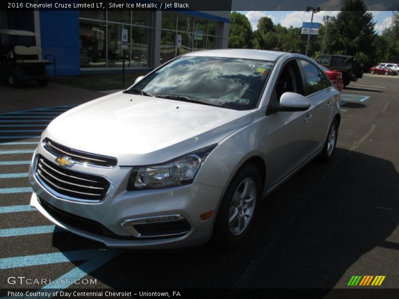 Silver Ice Metallic / Jet Black 2016 Chevrolet Cruze Limited LT