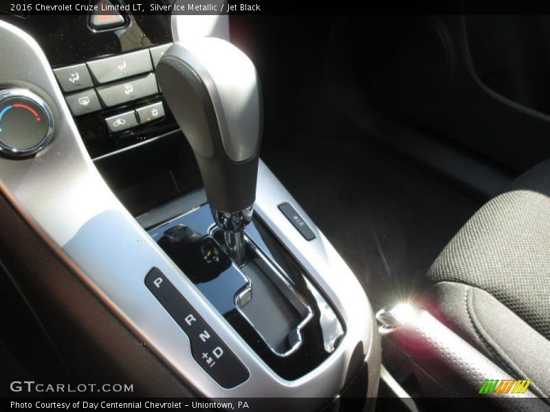 Silver Ice Metallic / Jet Black 2016 Chevrolet Cruze Limited LT