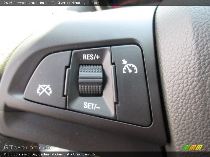 Silver Ice Metallic / Jet Black 2016 Chevrolet Cruze Limited LT
