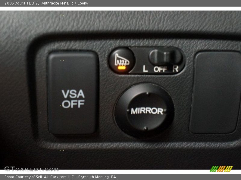 Anthracite Metallic / Ebony 2005 Acura TL 3.2