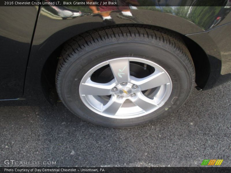 Black Granite Metallic / Jet Black 2016 Chevrolet Cruze Limited LT