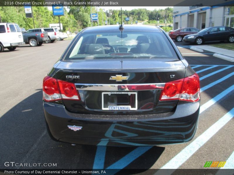 Black Granite Metallic / Jet Black 2016 Chevrolet Cruze Limited LT