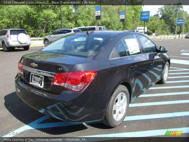 Black Granite Metallic / Jet Black 2016 Chevrolet Cruze Limited LT