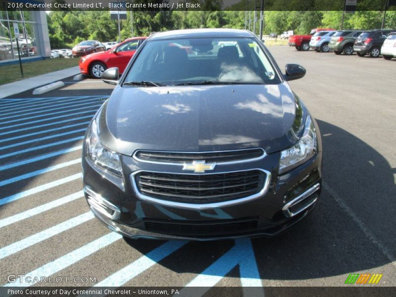 Black Granite Metallic / Jet Black 2016 Chevrolet Cruze Limited LT