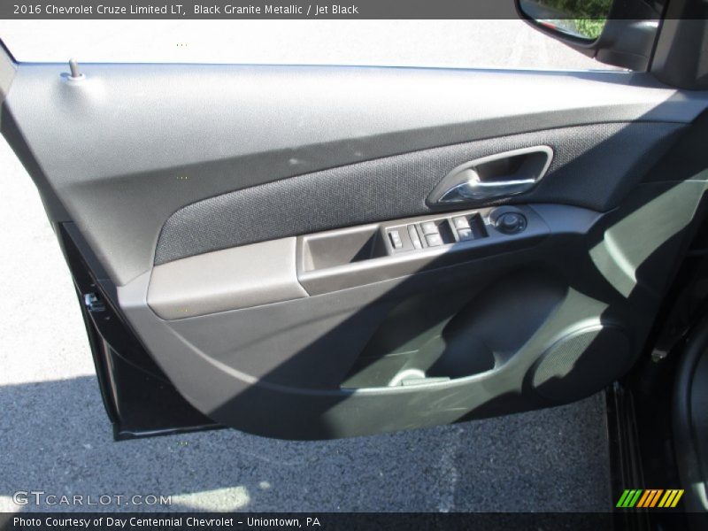 Black Granite Metallic / Jet Black 2016 Chevrolet Cruze Limited LT