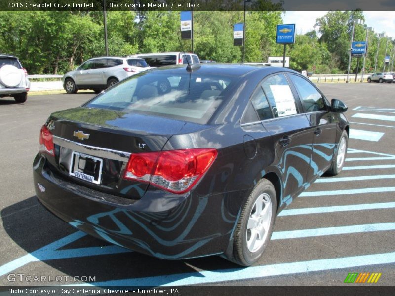 Black Granite Metallic / Jet Black 2016 Chevrolet Cruze Limited LT