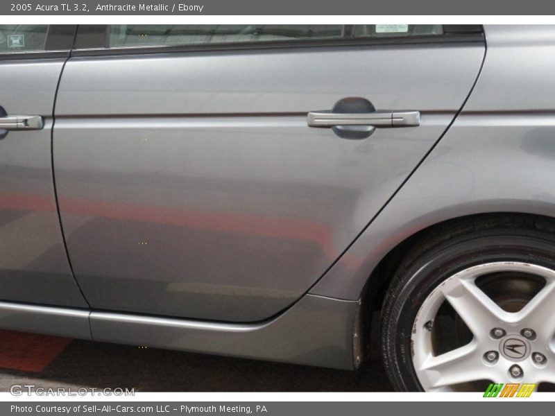 Anthracite Metallic / Ebony 2005 Acura TL 3.2