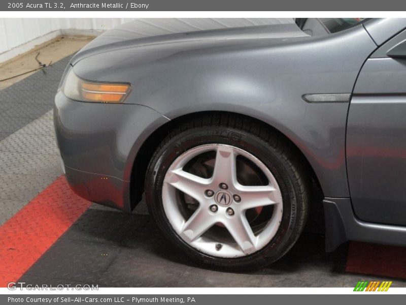 Anthracite Metallic / Ebony 2005 Acura TL 3.2