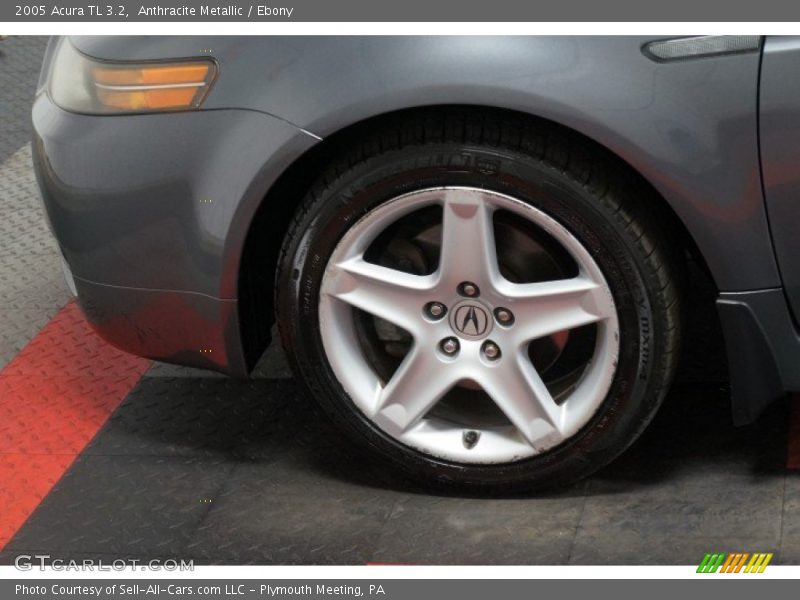Anthracite Metallic / Ebony 2005 Acura TL 3.2