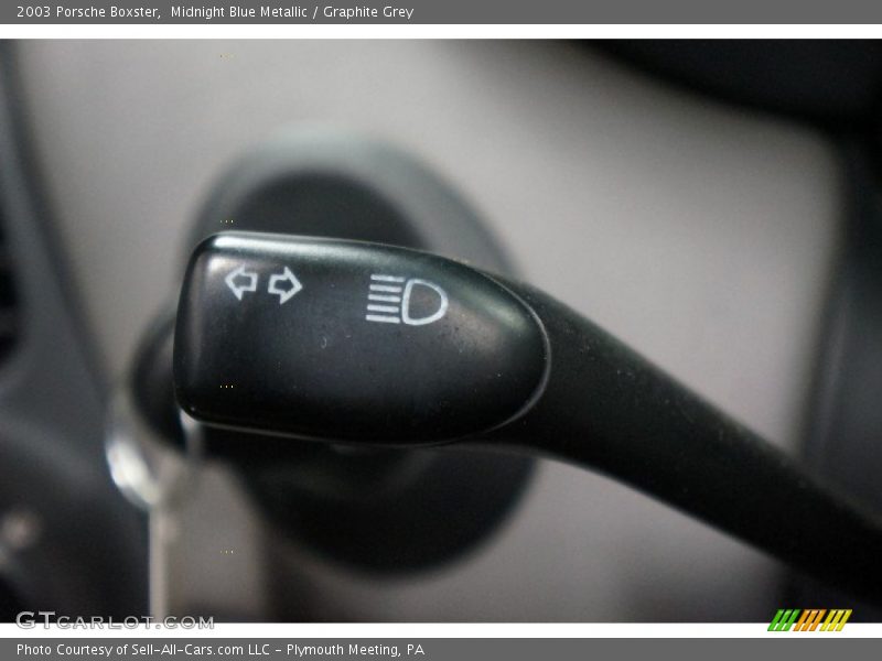 Midnight Blue Metallic / Graphite Grey 2003 Porsche Boxster