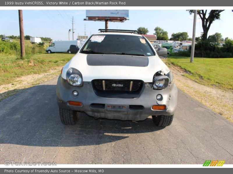 Victory White / Carbon Black/Martian Rock Red 1999 Isuzu VehiCROSS