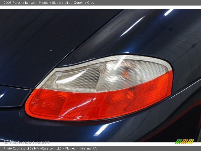 Midnight Blue Metallic / Graphite Grey 2003 Porsche Boxster