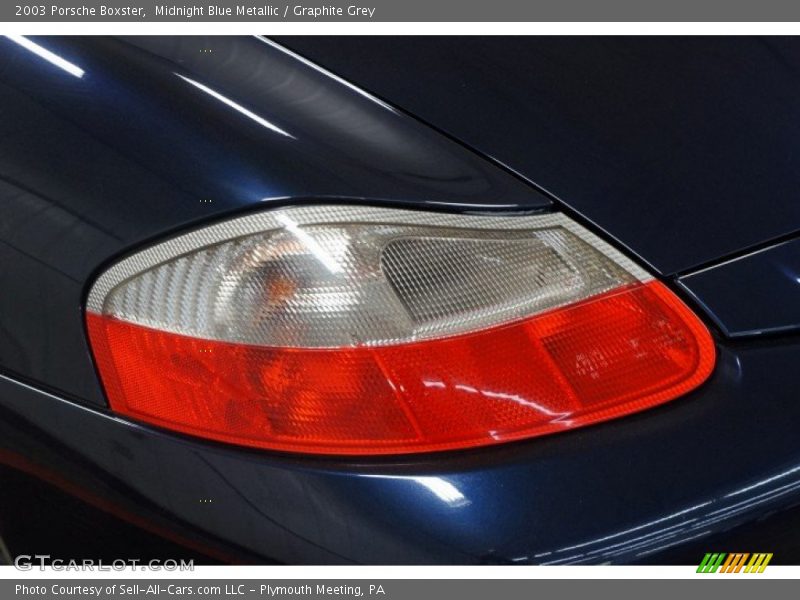 Midnight Blue Metallic / Graphite Grey 2003 Porsche Boxster