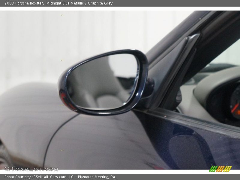 Midnight Blue Metallic / Graphite Grey 2003 Porsche Boxster