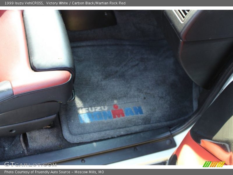 Victory White / Carbon Black/Martian Rock Red 1999 Isuzu VehiCROSS