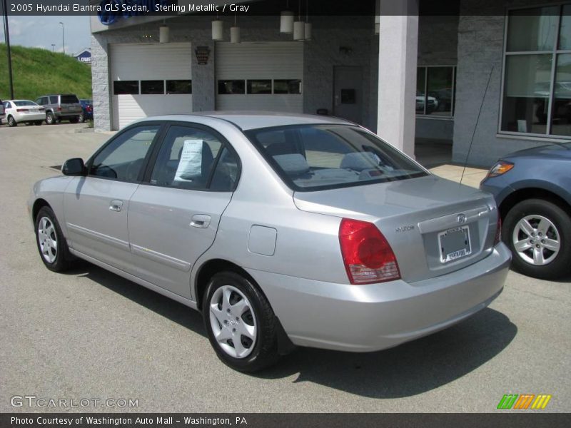 Sterling Metallic / Gray 2005 Hyundai Elantra GLS Sedan