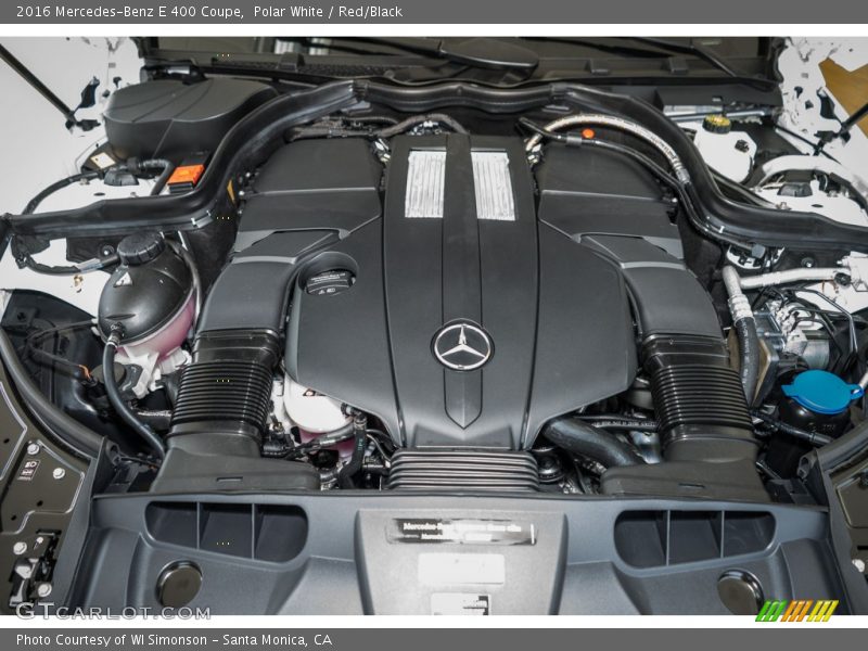  2016 E 400 Coupe Engine - 3.0 Liter DI biturbo DOHC 24-Valve VVT V6