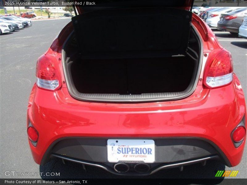 Boston Red / Black 2015 Hyundai Veloster Turbo