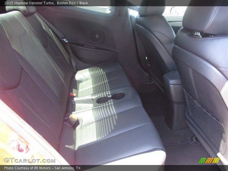 Boston Red / Black 2015 Hyundai Veloster Turbo