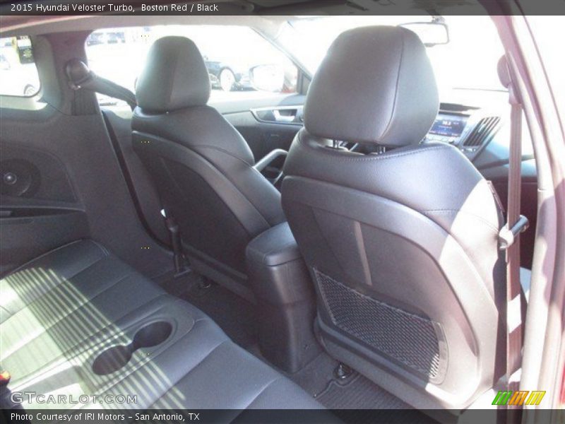 Boston Red / Black 2015 Hyundai Veloster Turbo