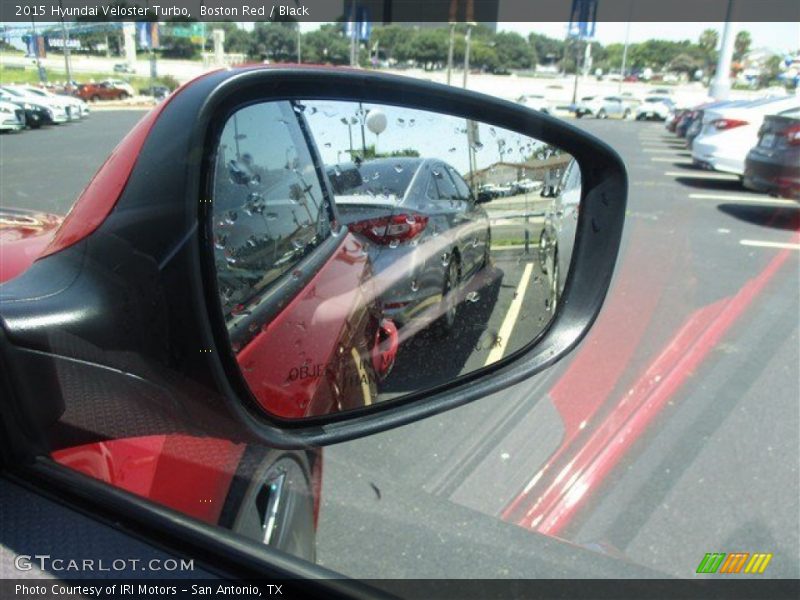 Boston Red / Black 2015 Hyundai Veloster Turbo