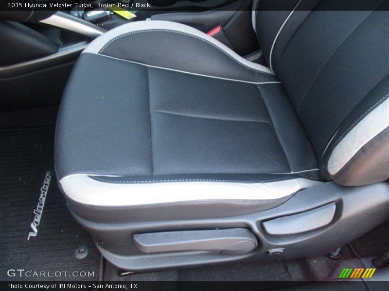 Boston Red / Black 2015 Hyundai Veloster Turbo