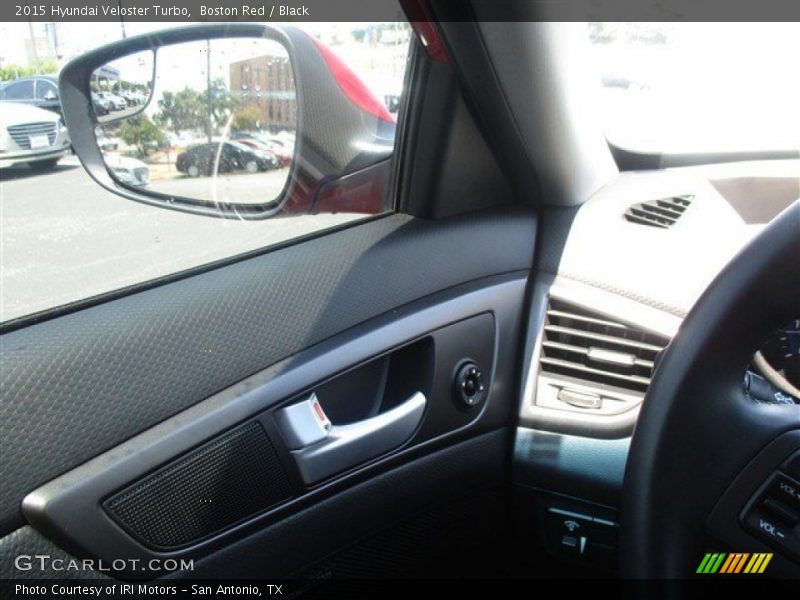 Boston Red / Black 2015 Hyundai Veloster Turbo