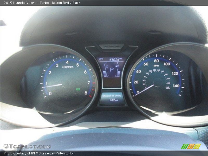 Boston Red / Black 2015 Hyundai Veloster Turbo