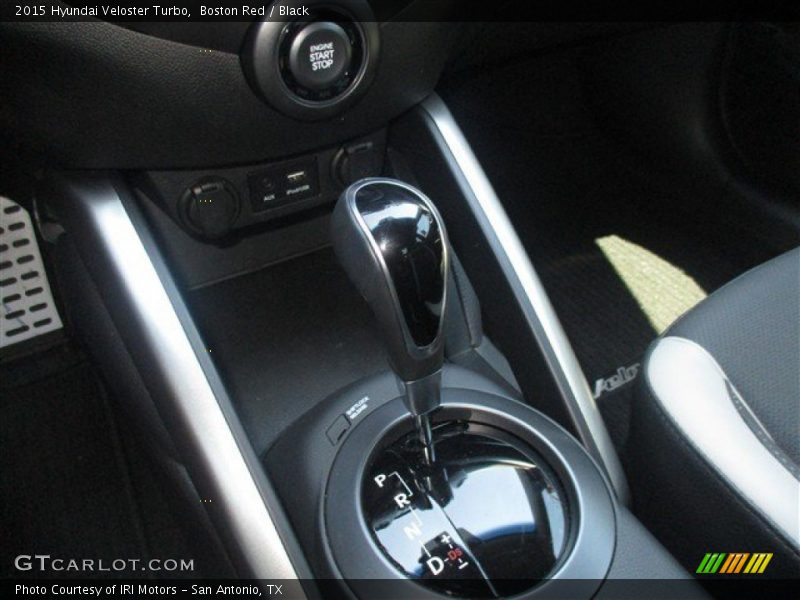 Boston Red / Black 2015 Hyundai Veloster Turbo