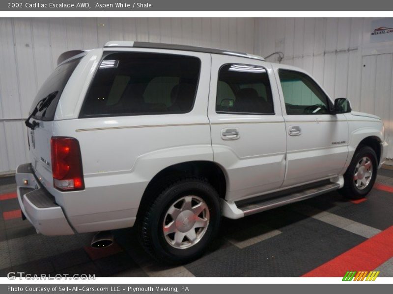 Aspen White / Shale 2002 Cadillac Escalade AWD