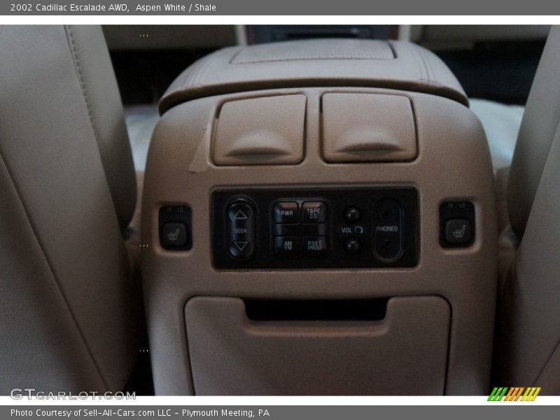Aspen White / Shale 2002 Cadillac Escalade AWD