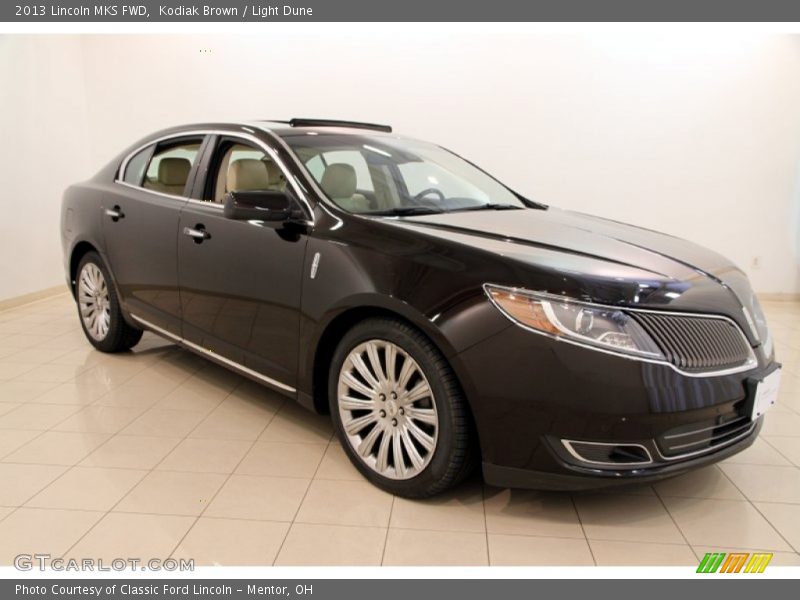 Kodiak Brown / Light Dune 2013 Lincoln MKS FWD