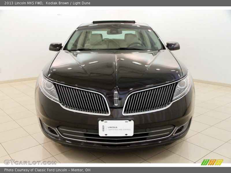 Kodiak Brown / Light Dune 2013 Lincoln MKS FWD