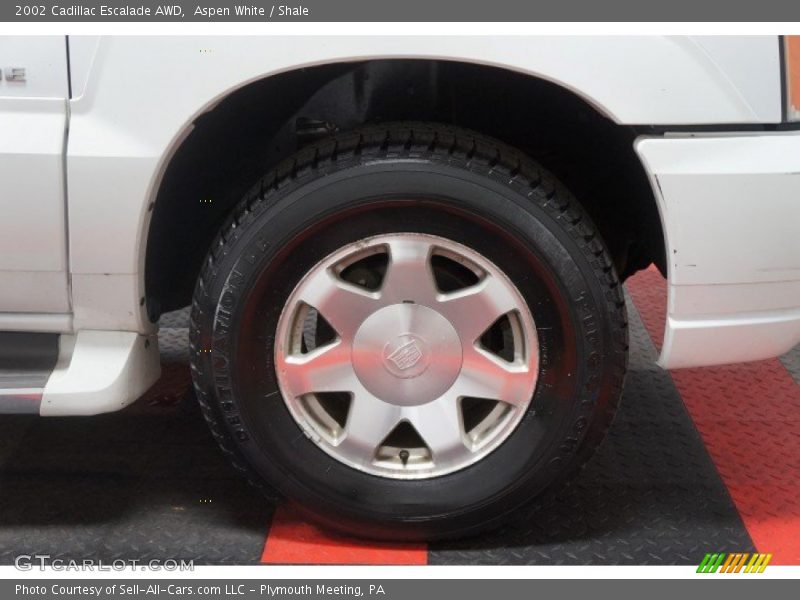 Aspen White / Shale 2002 Cadillac Escalade AWD