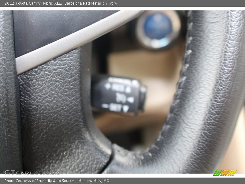 Barcelona Red Metallic / Ivory 2012 Toyota Camry Hybrid XLE
