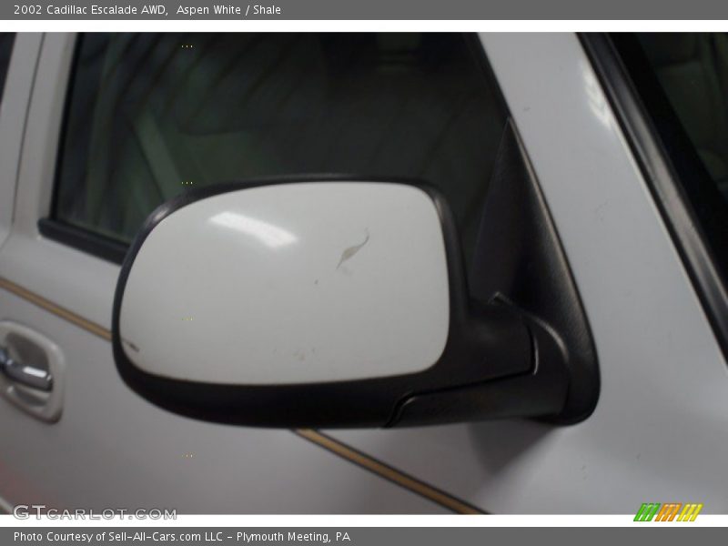 Aspen White / Shale 2002 Cadillac Escalade AWD